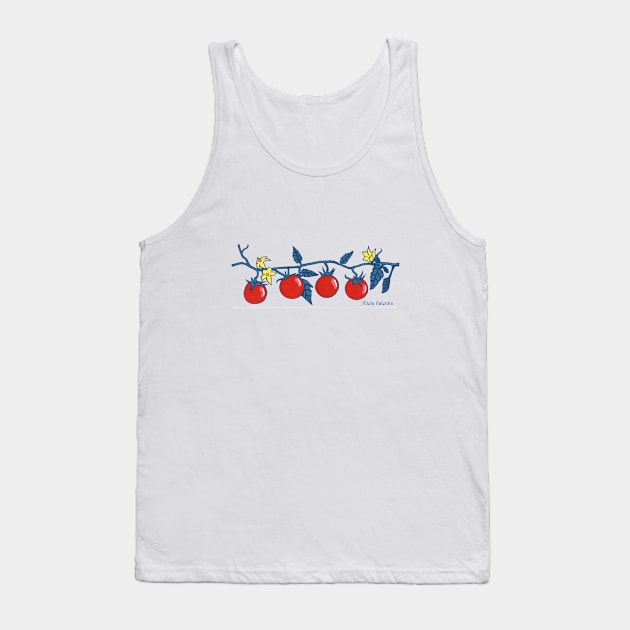 Tomatoes Tank Top by Vilela Valentin